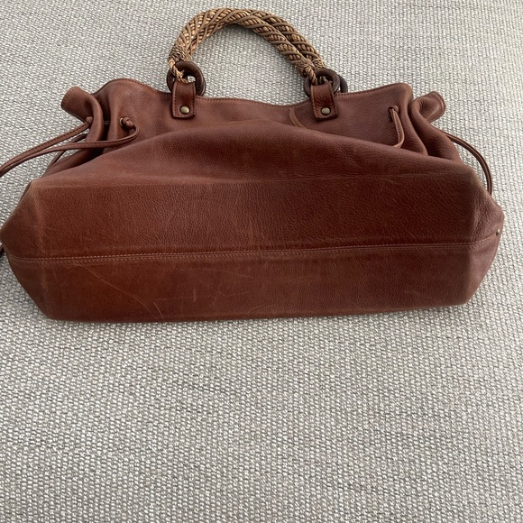 Mitzi Baker Authentic Rare Find Vintage Hobo Genuine Soft Itailian Leather - Picture 5 of 6